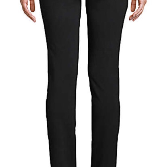 Women’s Lands End Starfish Mid Rise Slim Leg Pant - Picture 4 of 16